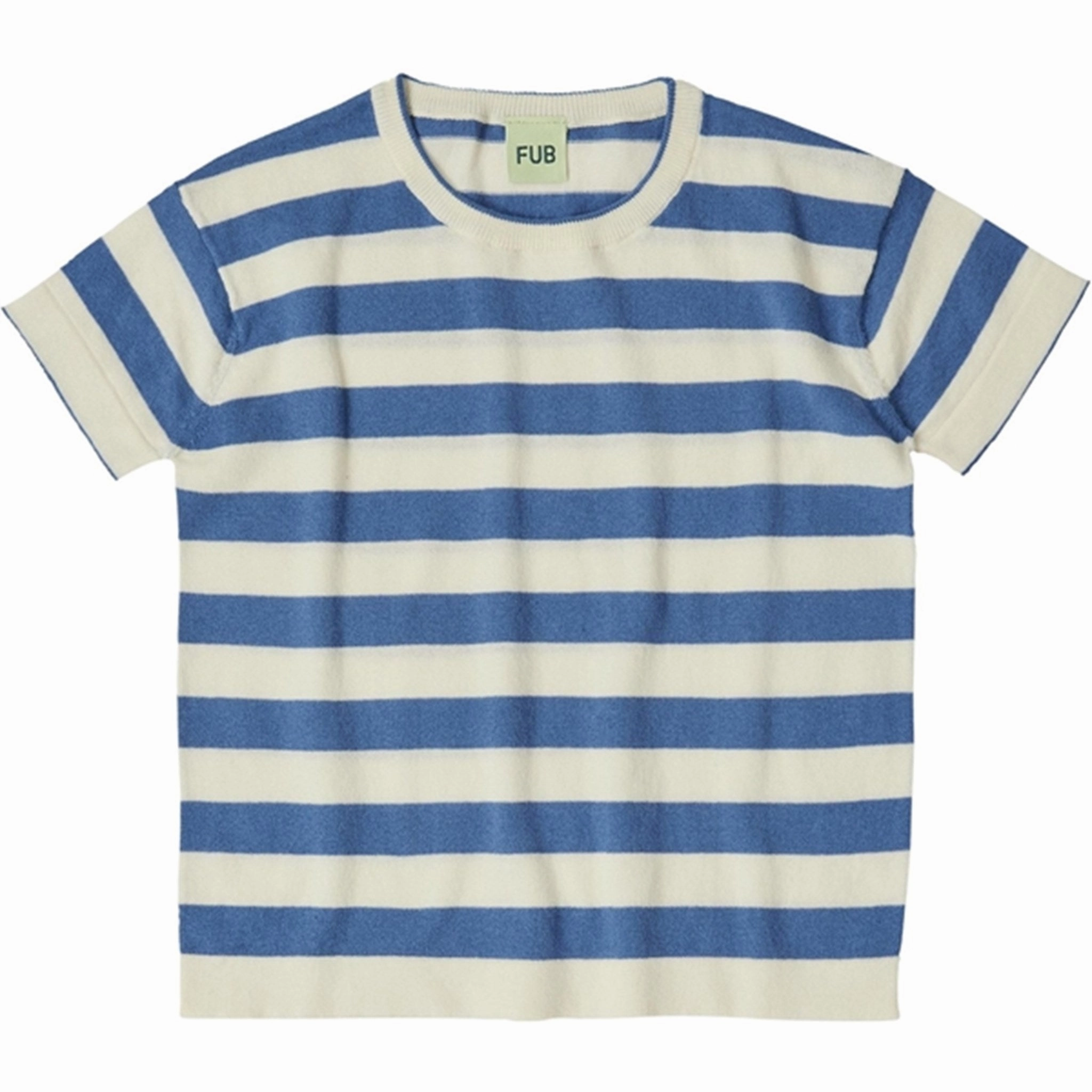 Luxurious FUB Ecru/Azure T-shirt