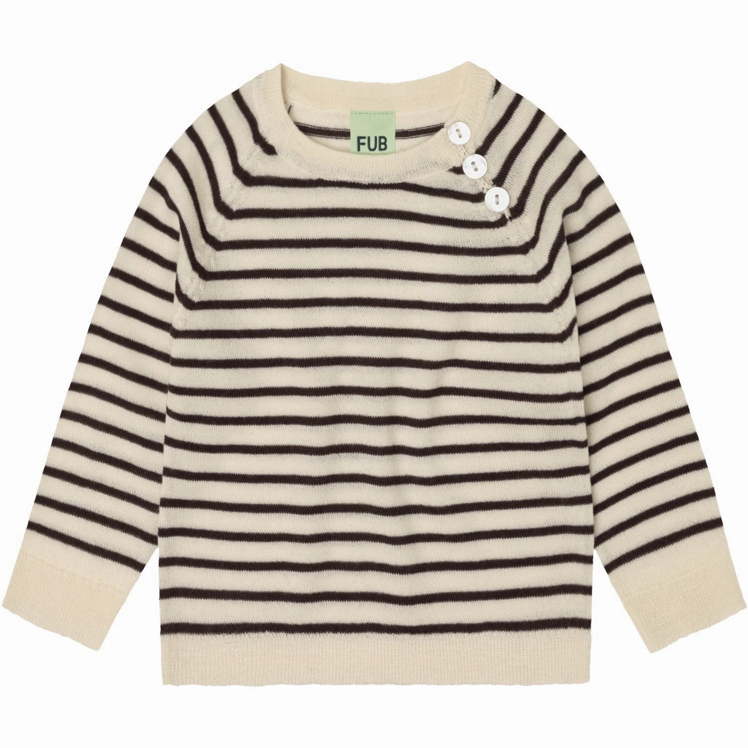 FUB Ecru/Mocca Baby Blouse Morning Comfort Affordable Fashion