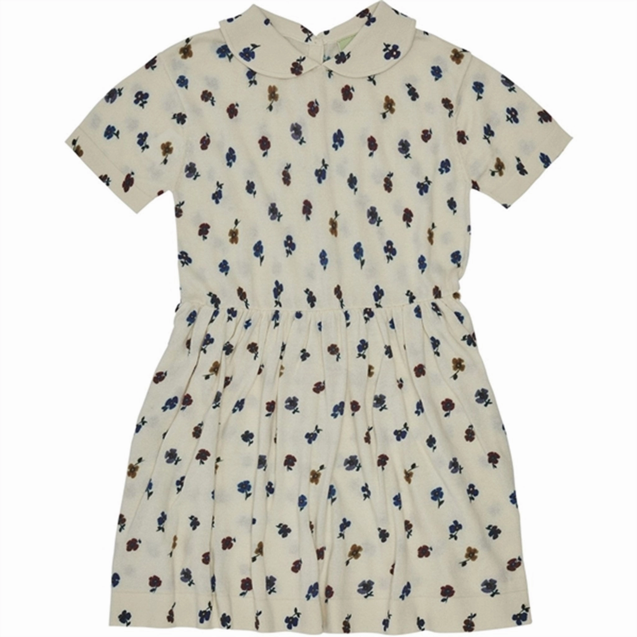 FUB Printed Dress Ecru/Flower Vibrant patterned dress