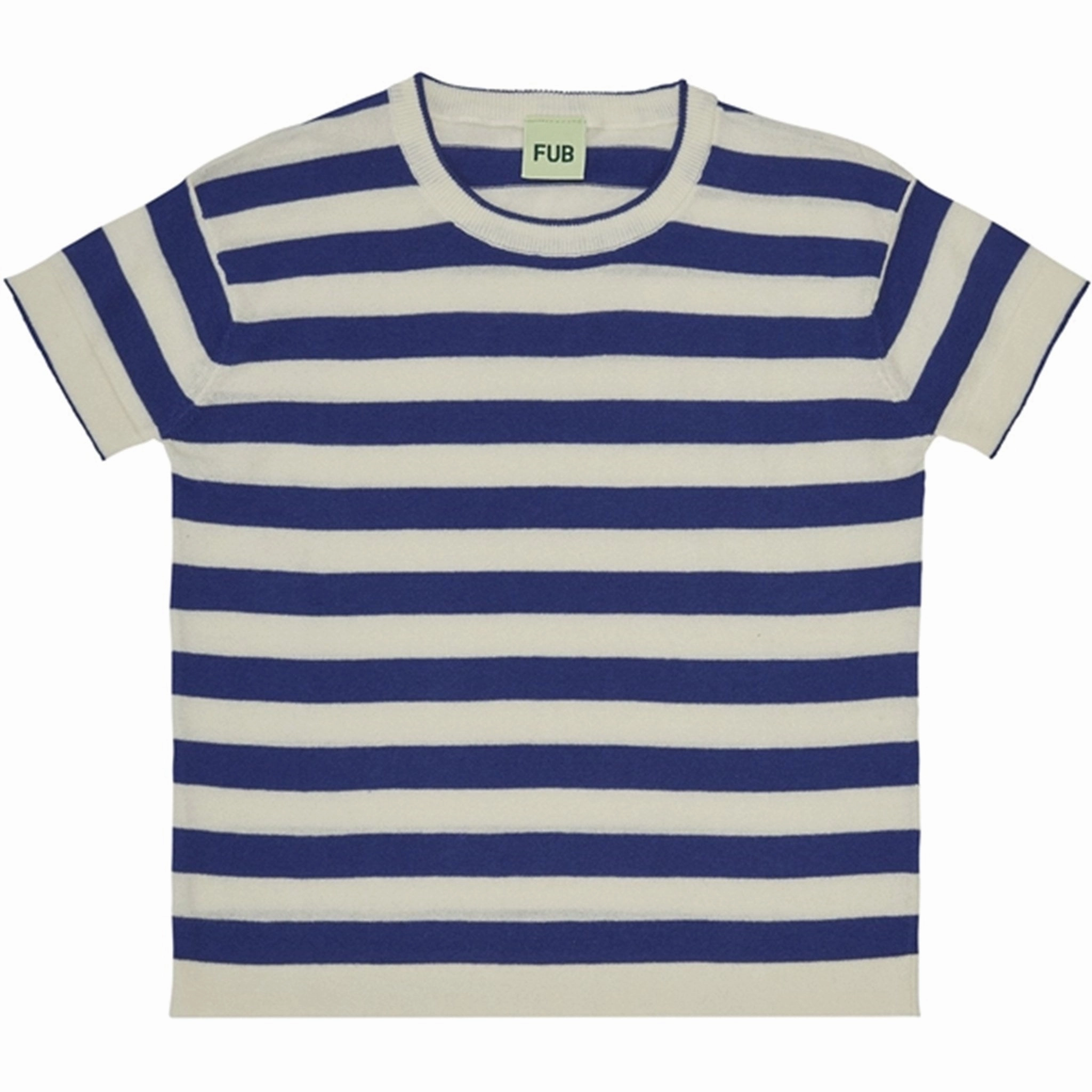 Casual Essential FUB T-Shirt Ecru/Cobolt