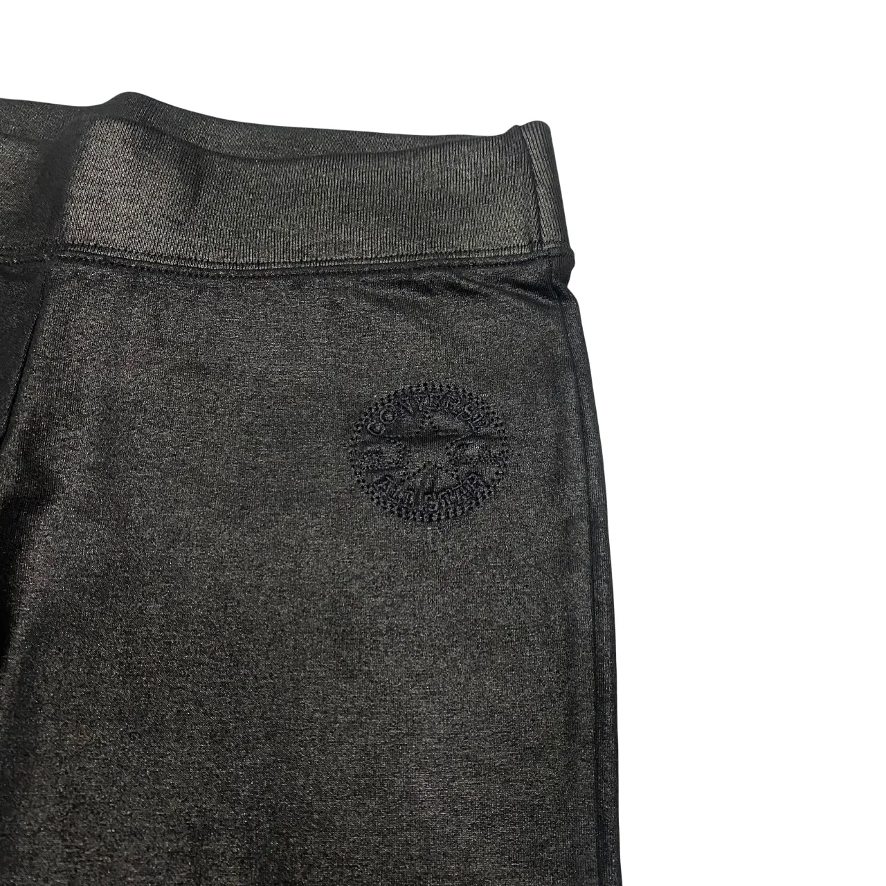 Converse pantalone sportivo da donna 10006210-A02 nero Tennis Court slim fit