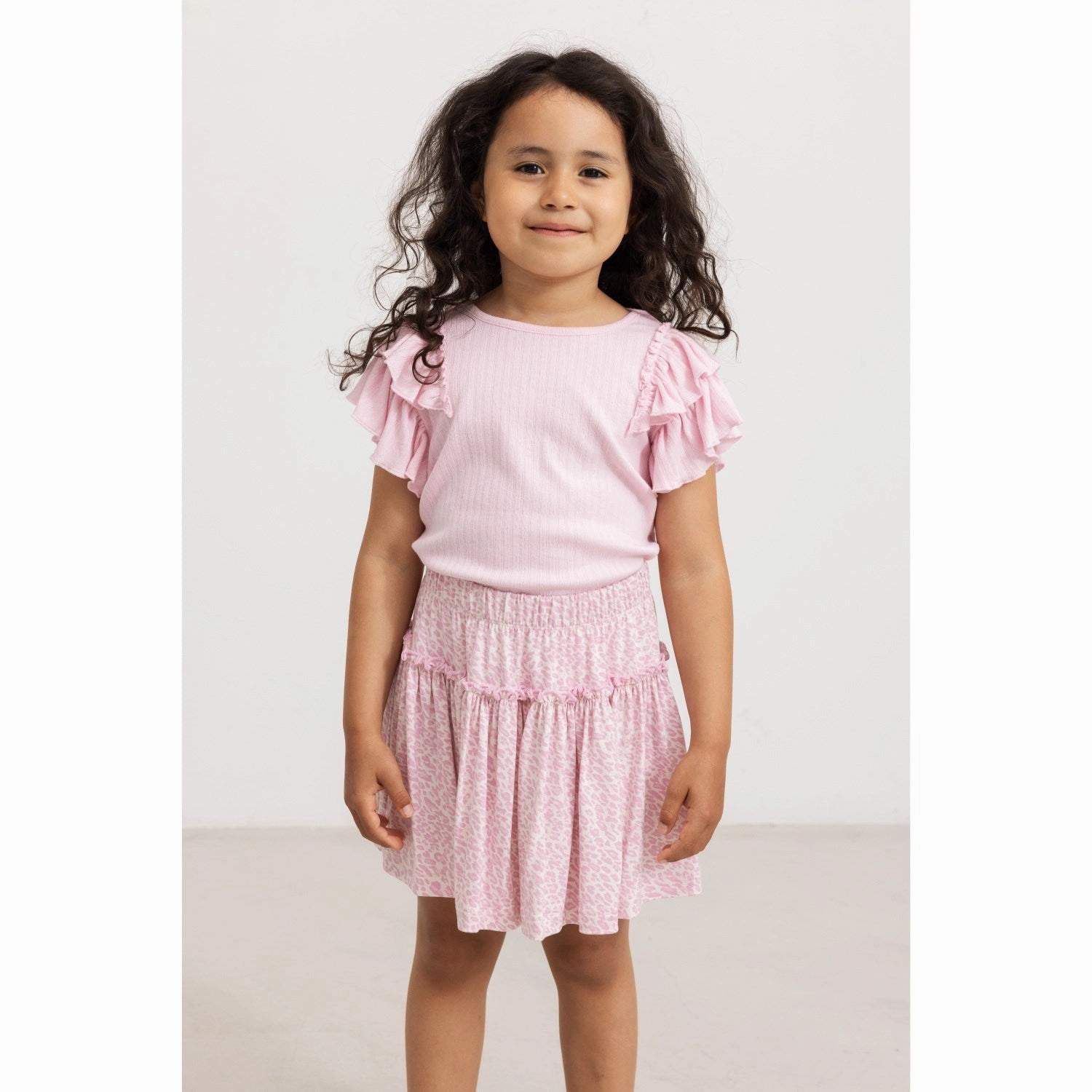 Summer Ready MarMar Modal Pointelle Cotton Candy Tavora Frill T-Shirt