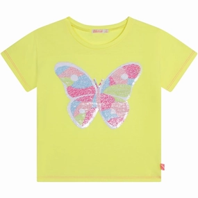 Chic and Cozy Slim fit sleekness Billieblush T-shirt Lemon