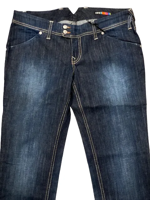 Clink jeans da donna doppio bottone 007031 J64 denim HypoallergenicMaterial Outdoor Essentials