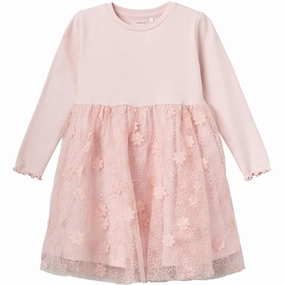 Minimal Cut Name it Parfait Pink Fika Dress