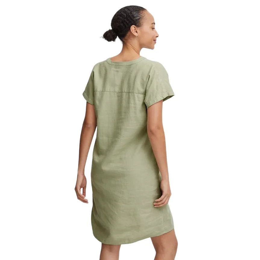 b.young vestito da donna con scollo a V Byfalakka 20811336 160213 t?? Flattering Silhouette Wear Family Glow