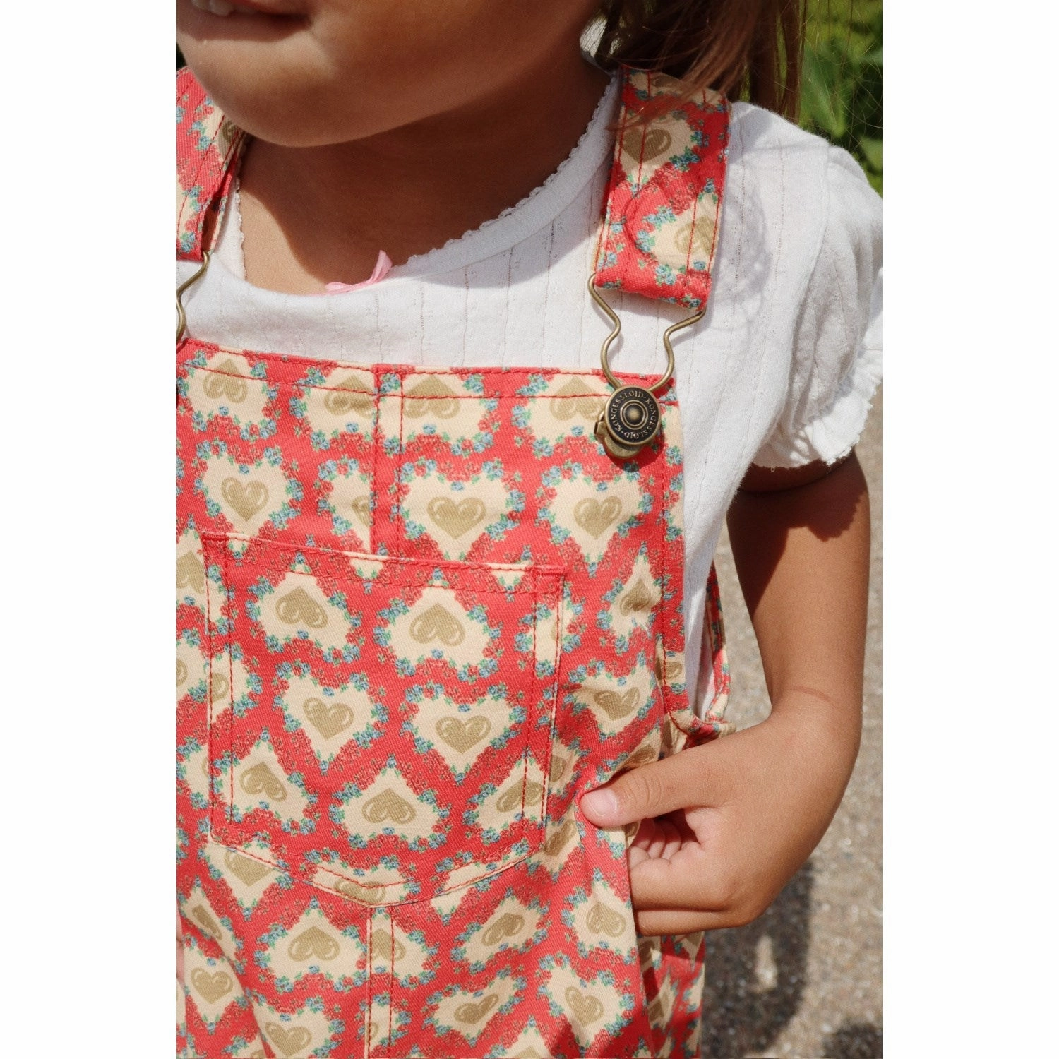 Konges Sl?jd Felice Frankie Overall Dress Gots Indoor Event