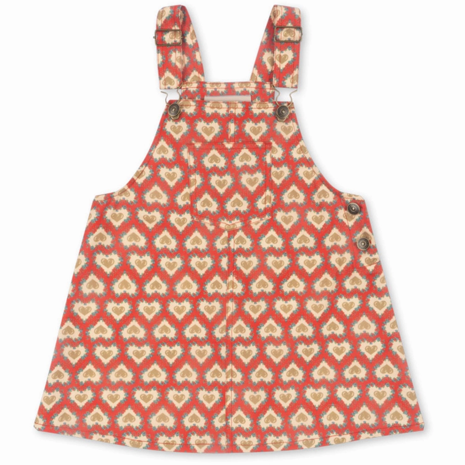 Konges Sl?jd Felice Frankie Overall Dress Gots Refined fit Modern-style