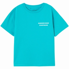 American Vintage Aquatique Vintage Fizvalley T-Shirt Loose Fit