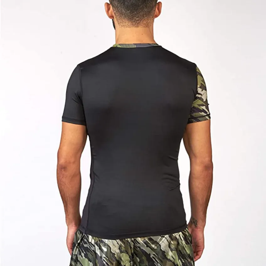 Leone T-shirt Camo a compressione ABX15 Simple Chic FlexibleCollarOptions