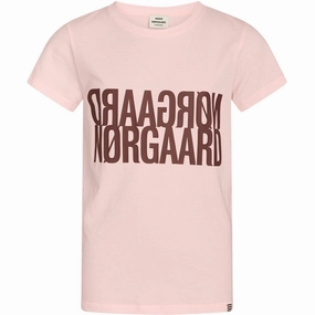 Mads N?rgaard Single Organic Tuvina T-Shirt Blushing Bride Heavyweight Weave