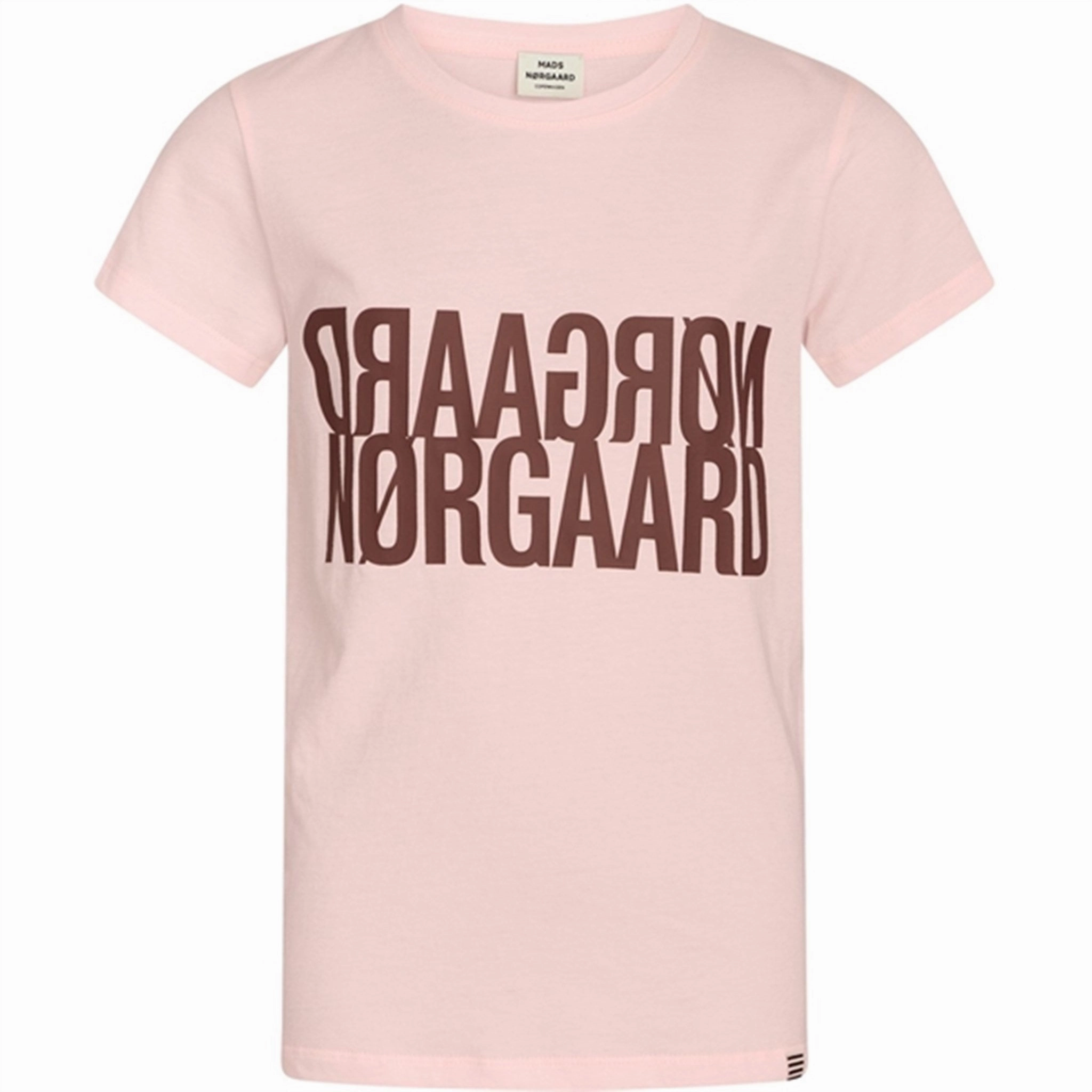 Mads N?rgaard Single Organic Tuvina T-Shirt Blushing Bride Heavyweight Weave