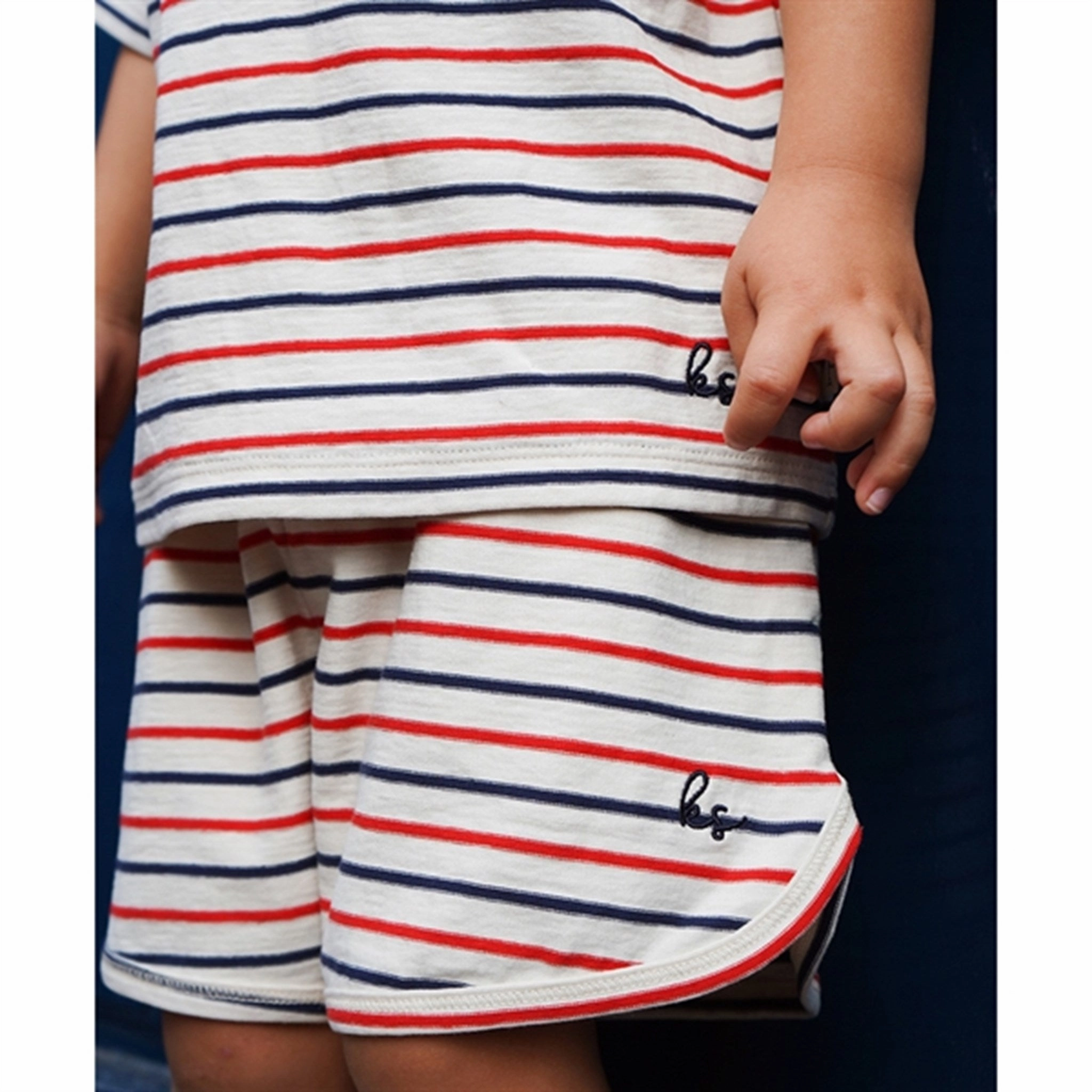 Weekend Wardrobe Urban Trend Look Konges Sl?jd Tricolore Stripes Lin T-shirt