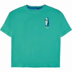 THE NEW Agate Green Guro T-shirt Lightweight Material