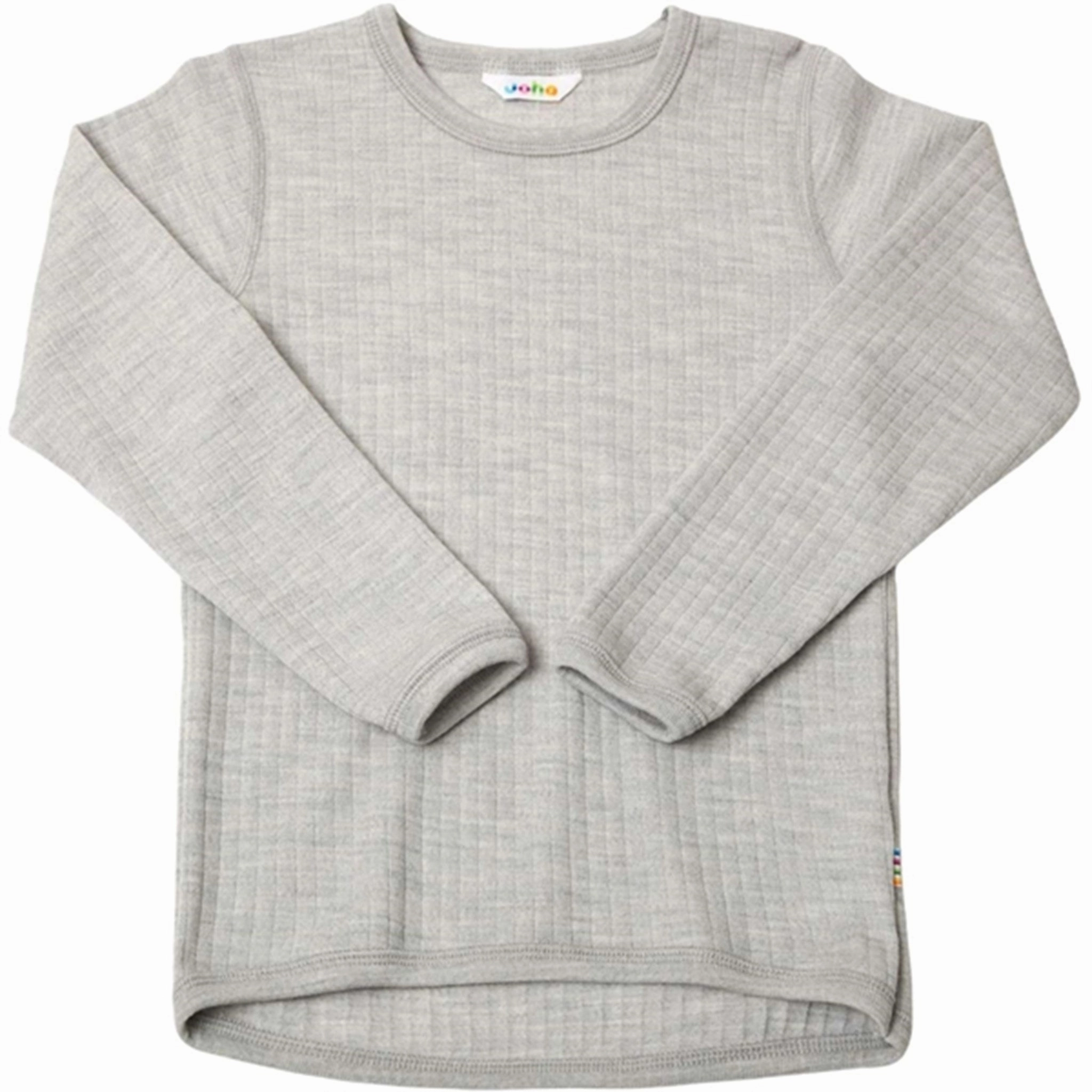 Polished Look Joha Wool Silver Melange Shirt
