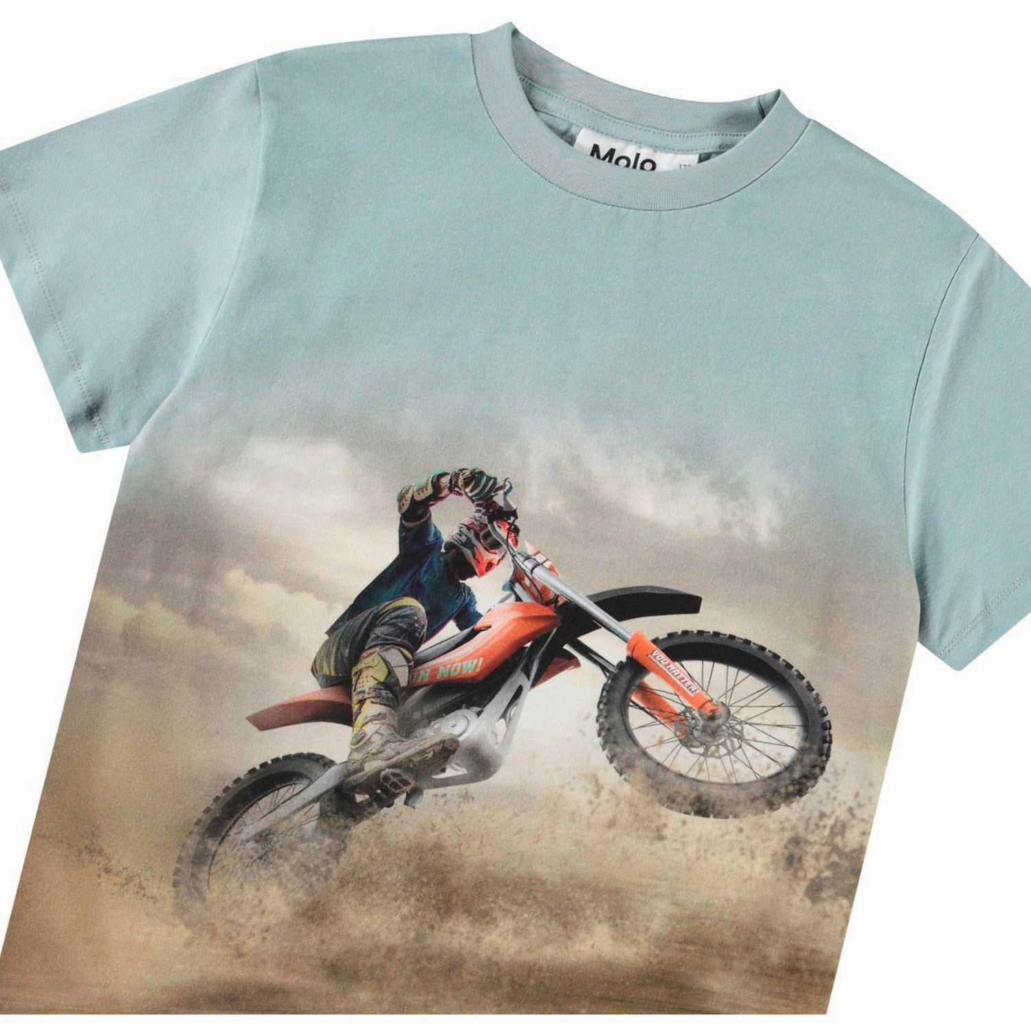 Molo Dust Wheelie Roxo T-Shirt Active Trend Relaxed Comfort Fit