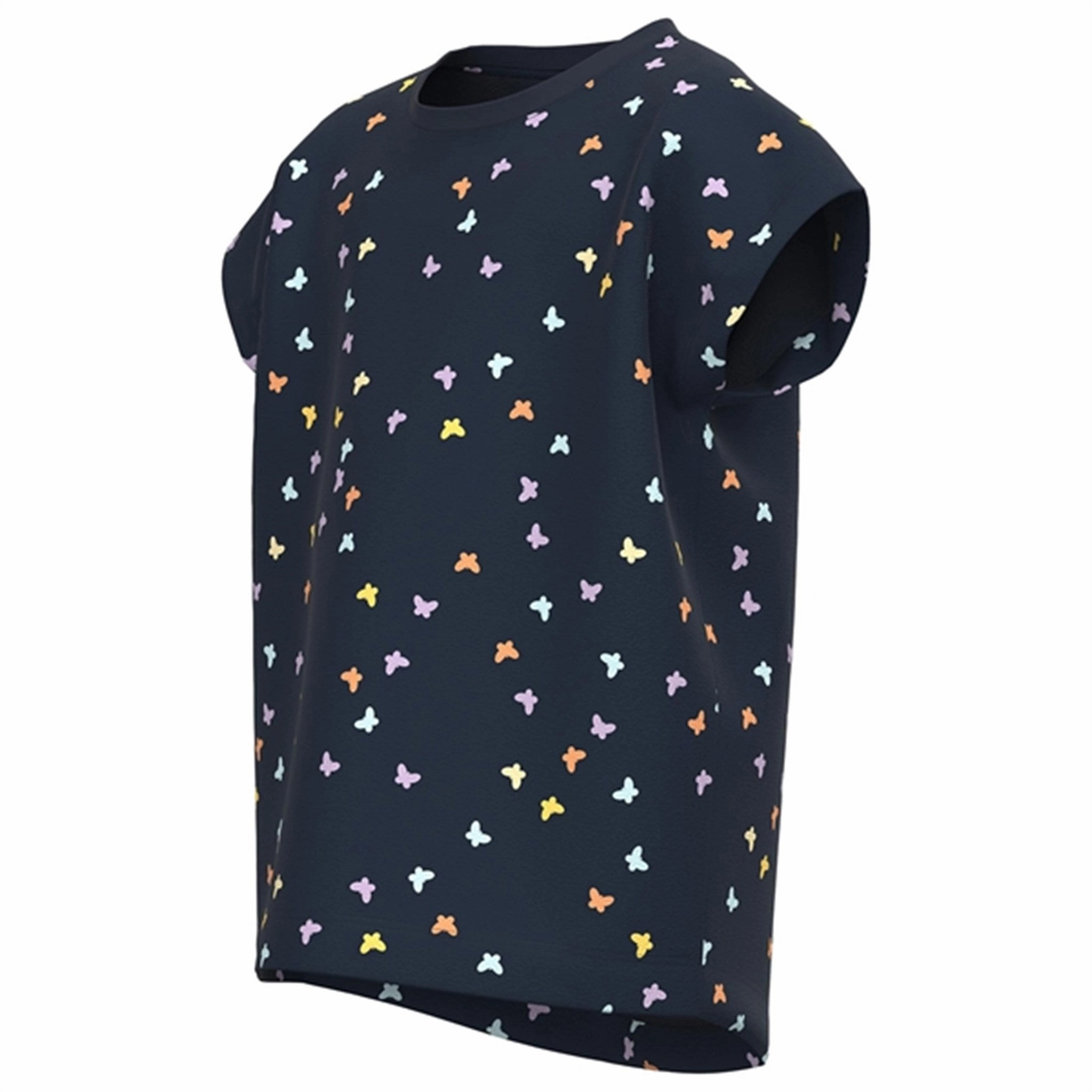 Versatile Apparel Fun and Relaxed Name it Dark Sapphire Small Butterfly Vigga Top