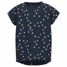 Name it Dark Sapphire Small Butterfly Vigga Top Athletic and Cool Classic Look