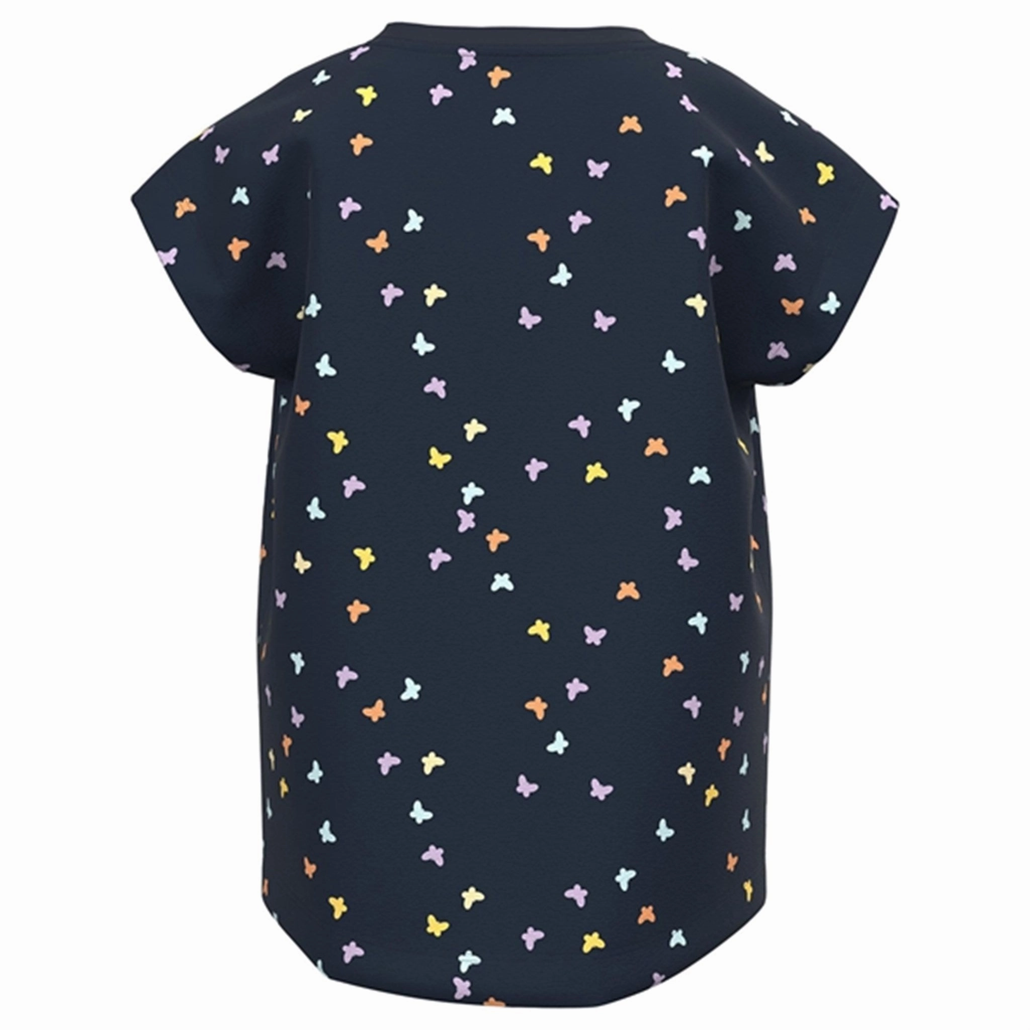 Name it Dark Sapphire Small Butterfly Vigga Top Recycled Polyester Blend Eco-friendly