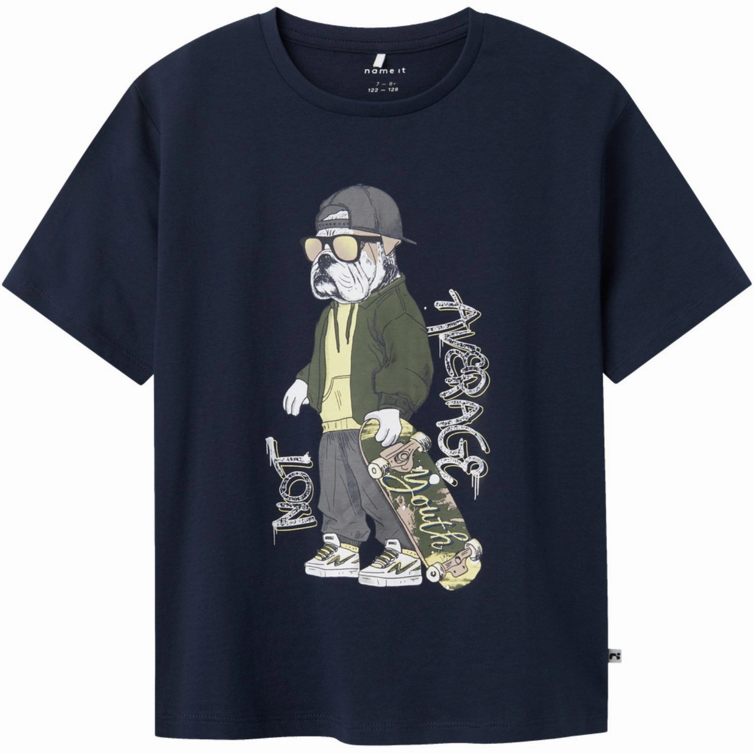 Microfiber texture Compact Stitch Pattern Name It Navy Blazer Teaske T-Shirt