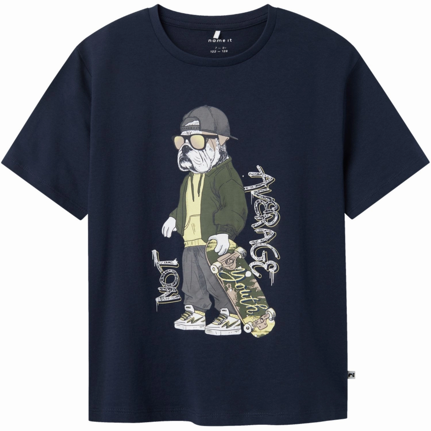 Name It Navy Blazer Teaske T-Shirt men's clothing