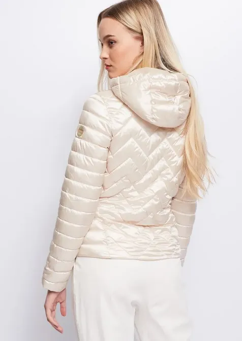 Travel Ease Consent Gaud?? Giacca leggera da donna con cappuccio 311BD35002 2205 beige