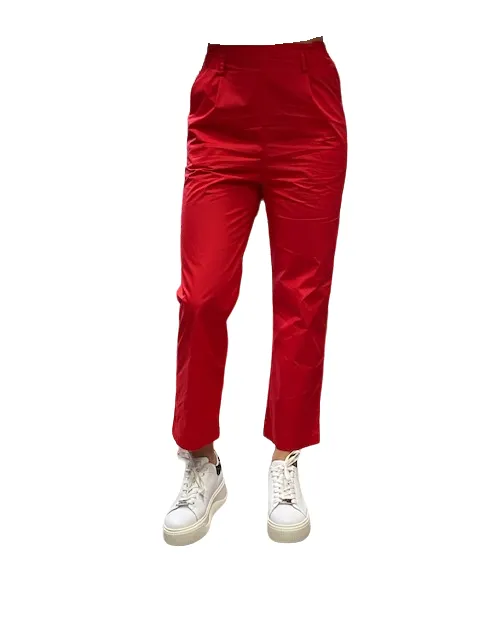 Gaud?? pantalone lungo da donna 311BD25033 3411 rosso Windproof Membrane