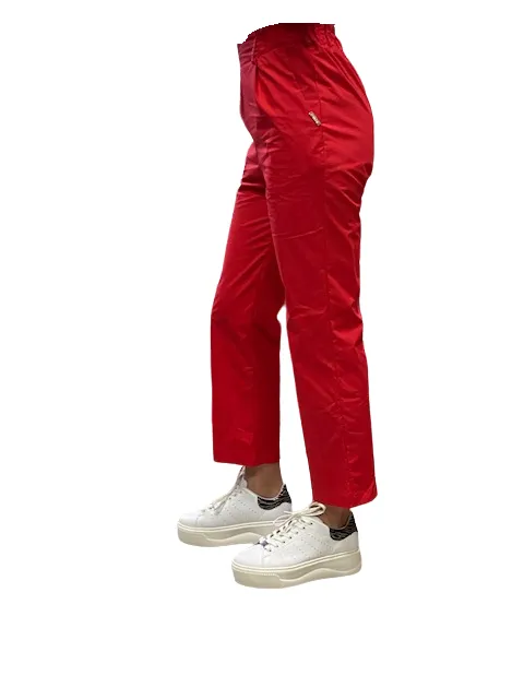 Comfort and style Basic Look Gaud?? pantalone lungo da donna 311BD25033 3411 rosso