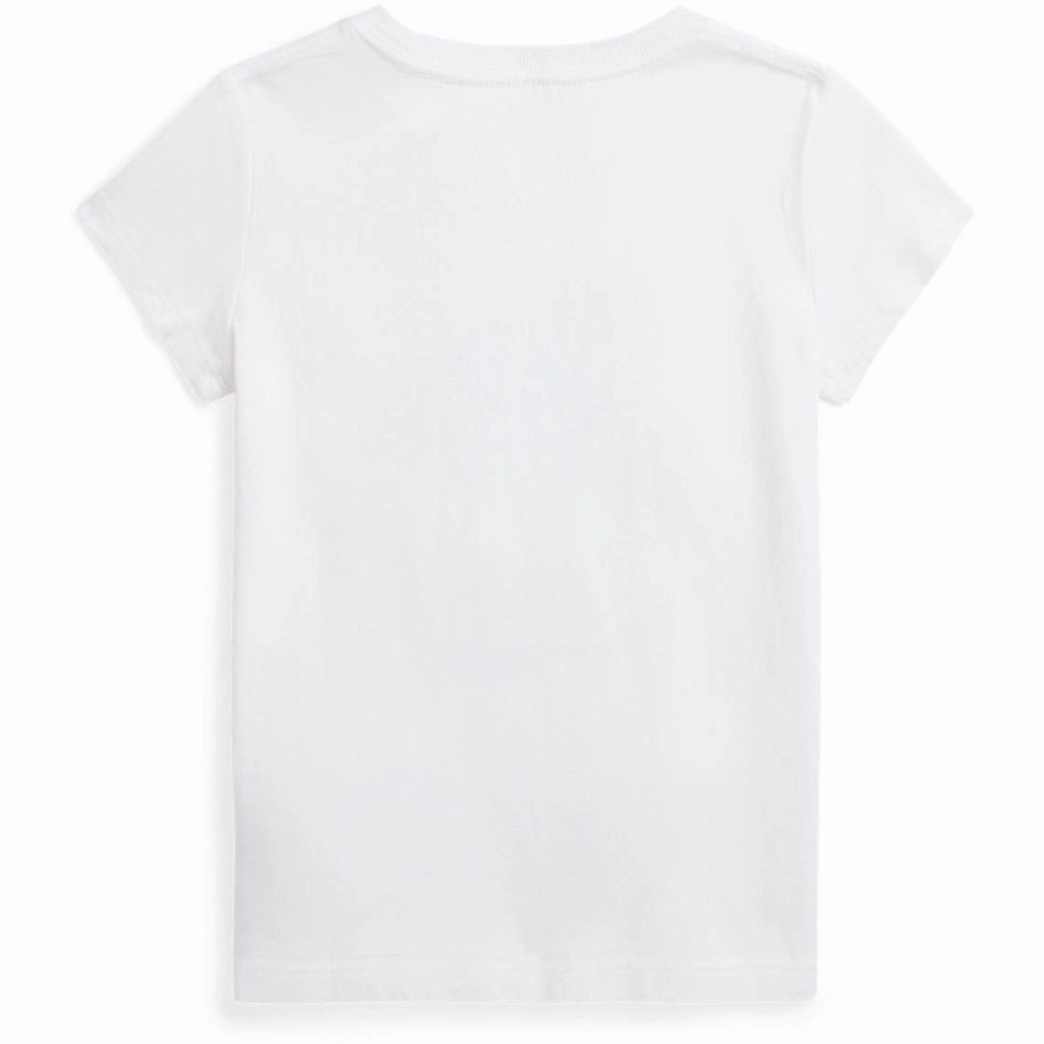 Active Trend Polo Ralph Lauren White Sparkle Bear T-Shirt