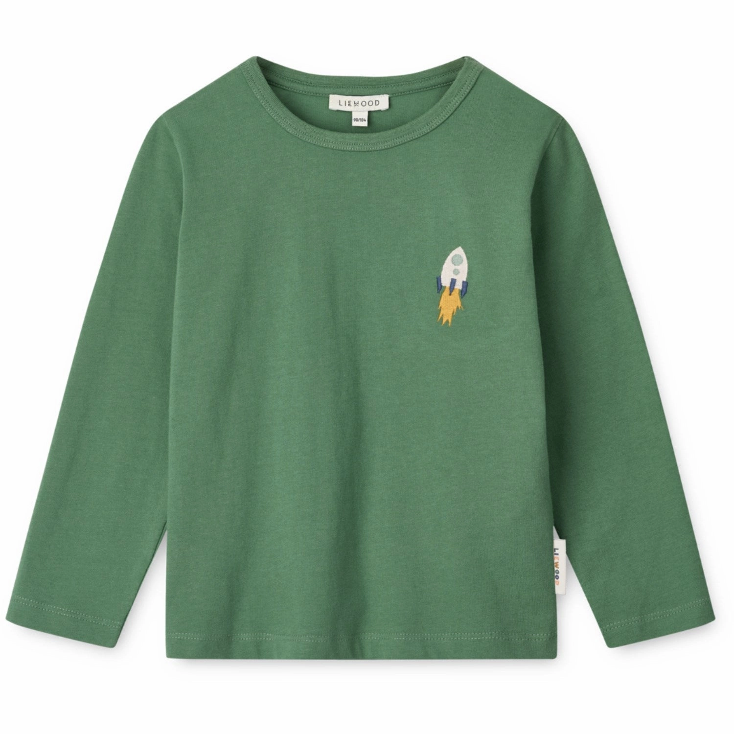 LIEWOOD Love My Planet / Dusty Ivy Multi Mix Apia Placement Longsleeve T-Shirt Standalone Option