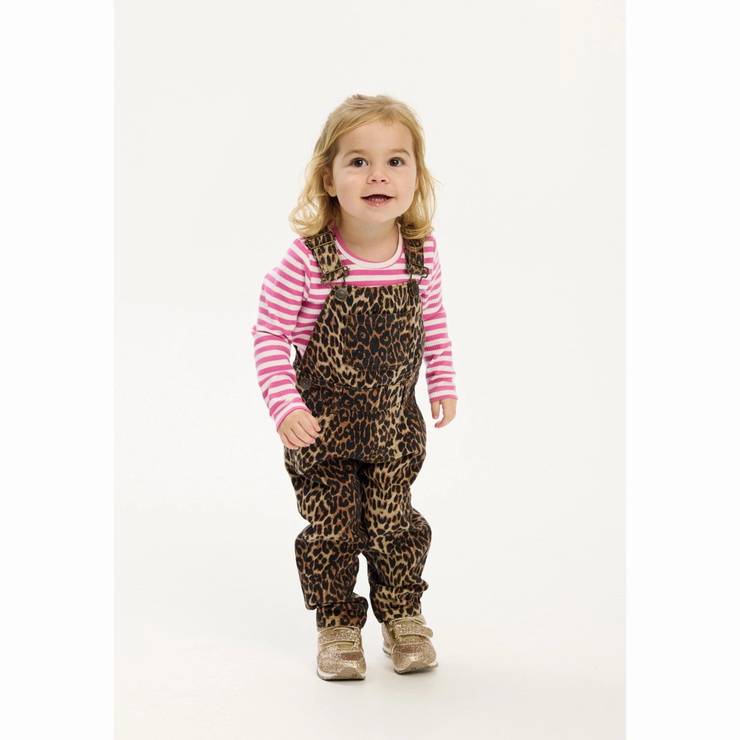 Anti Static Lining THE NEW Siblings Ibis Rose Striped Fro L_S Rib Tee