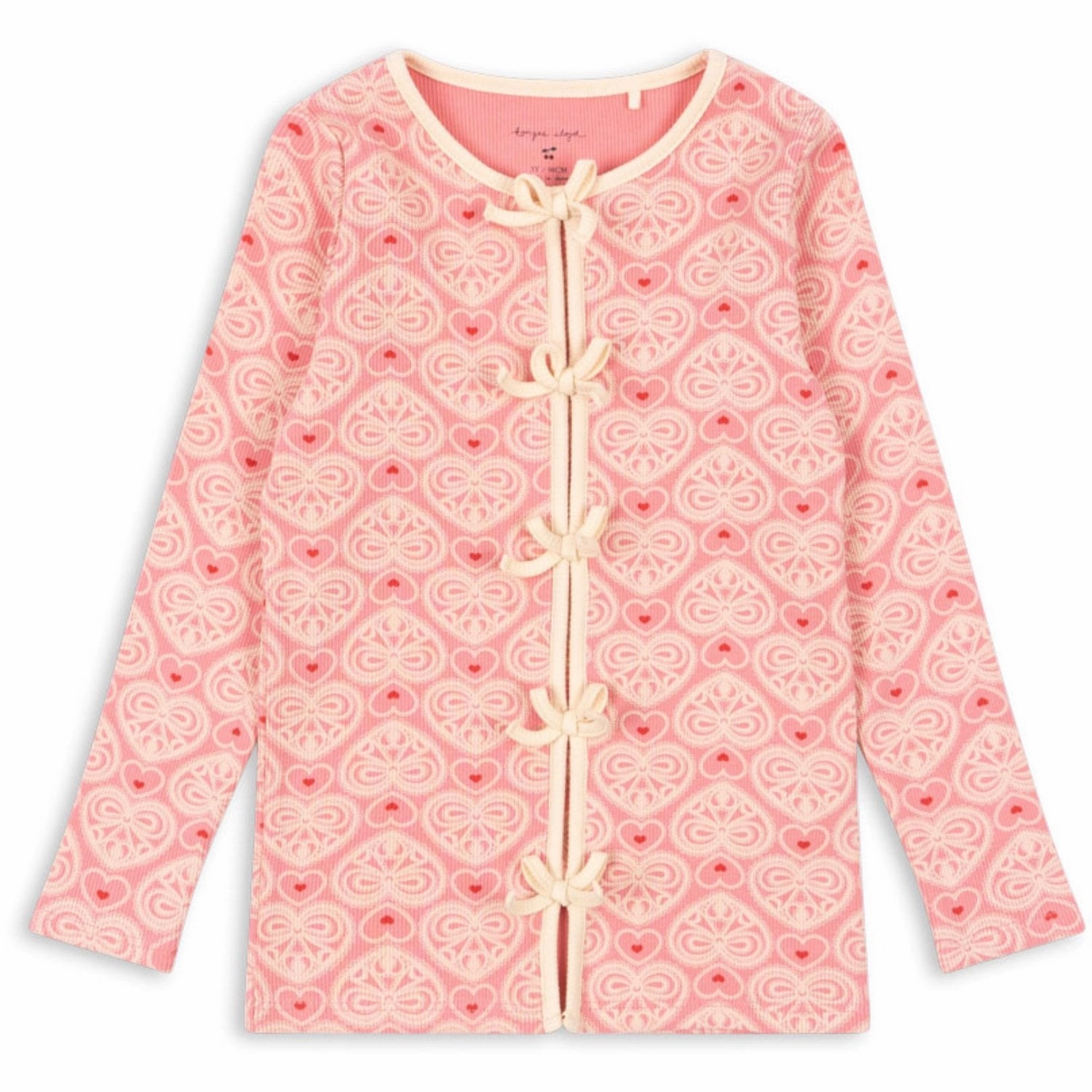 Stretch Fit Technology Konges Sl?jd Lacy Rose Ella Ls Tee Gots