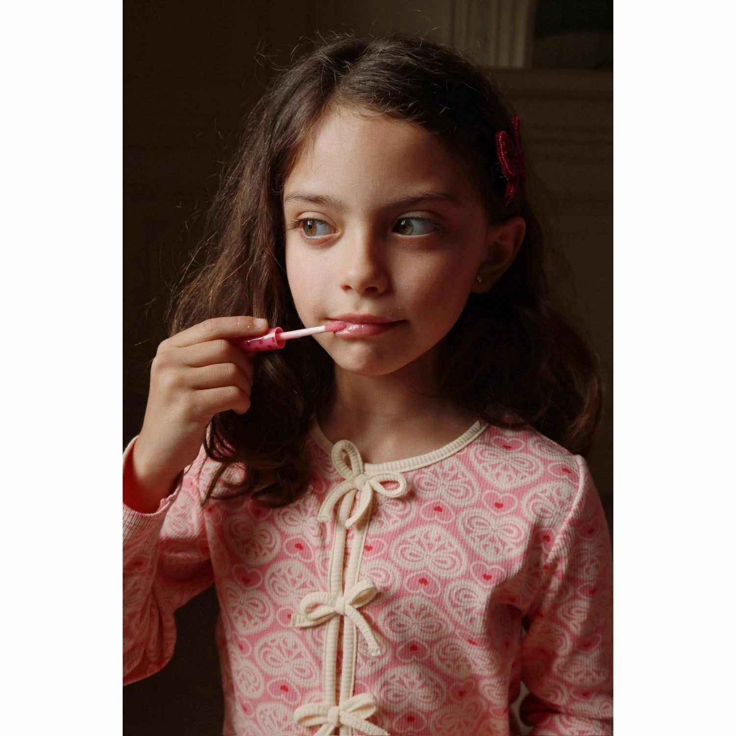 Konges Sl?jd Lacy Rose Ella Ls Tee Gots Printed Pattern Casual Comfort