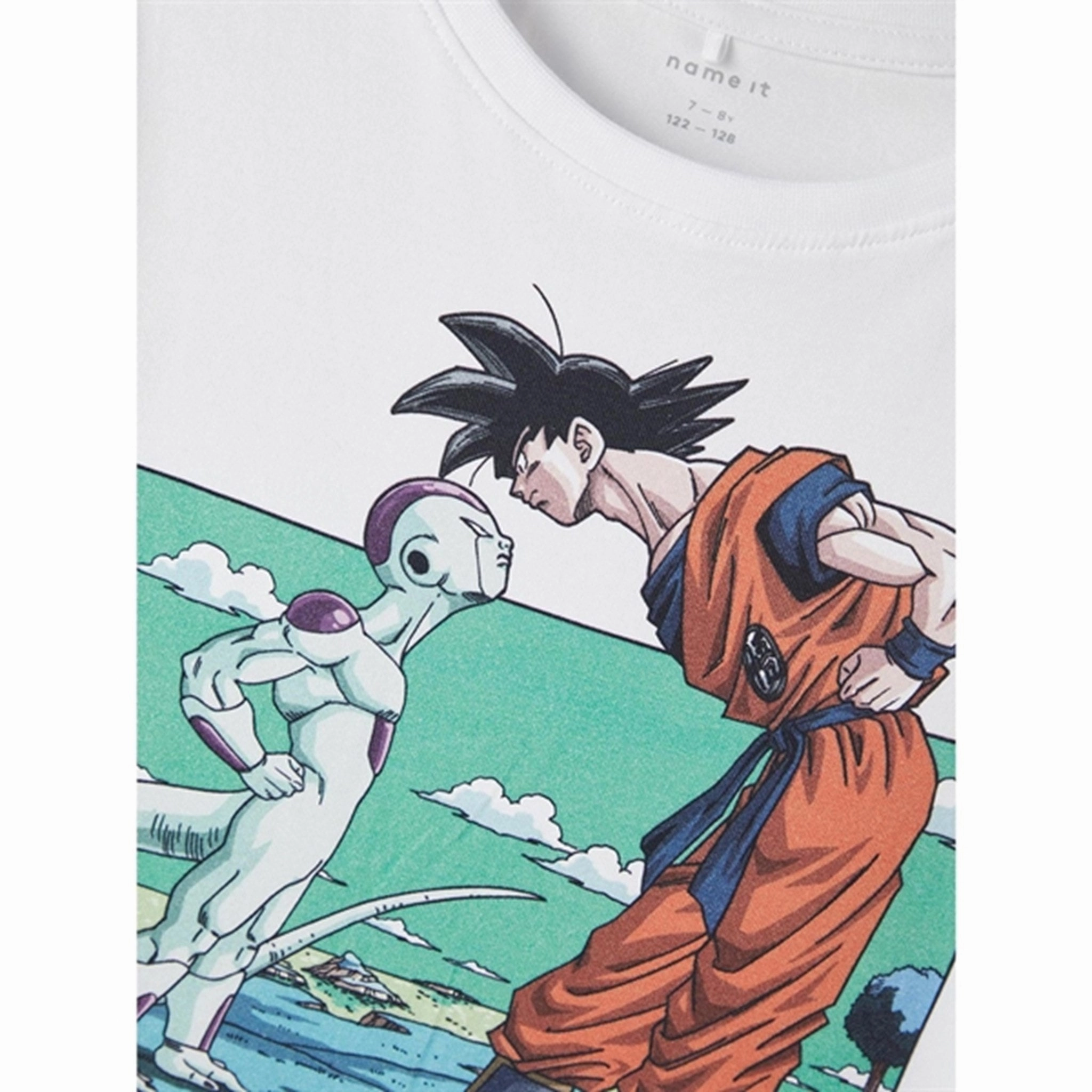 Classic Smart Name it Bright White Masa Dragonball T-Shirt
