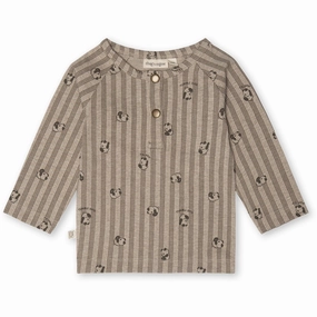 Mesh Insert Non Iron Fabric That's Mine Tumble Over Remy Blouse