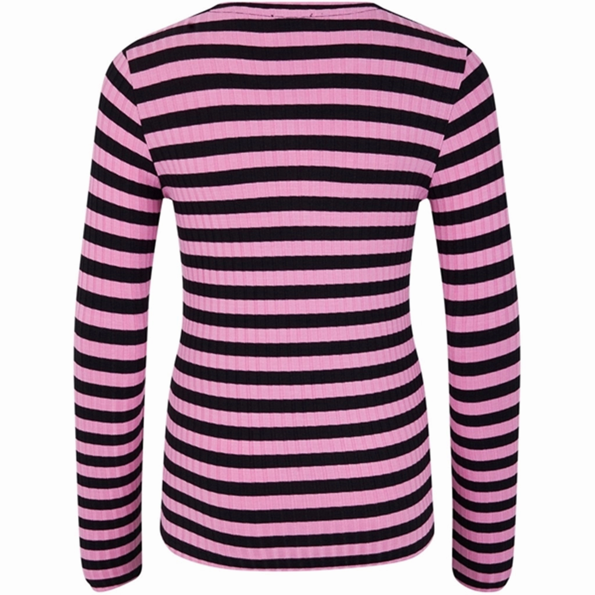 Mads N?rgaard 5x5 Classic Stripe Talika Blouse Stripe/Begonia Pink Patterned Texture
