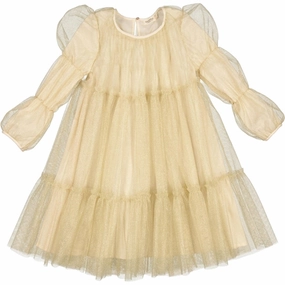 MarMar Gold Drew Ballerina Dress Fresh Energy Contemporary Layer