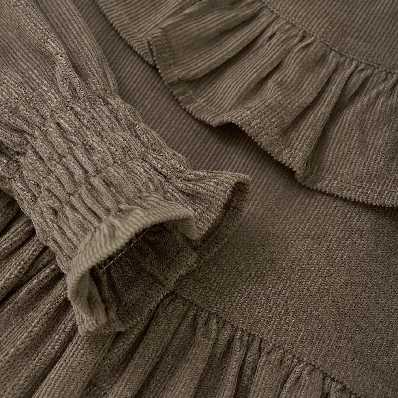 Huttelihut Morel Dress Corduroy Natural Flow