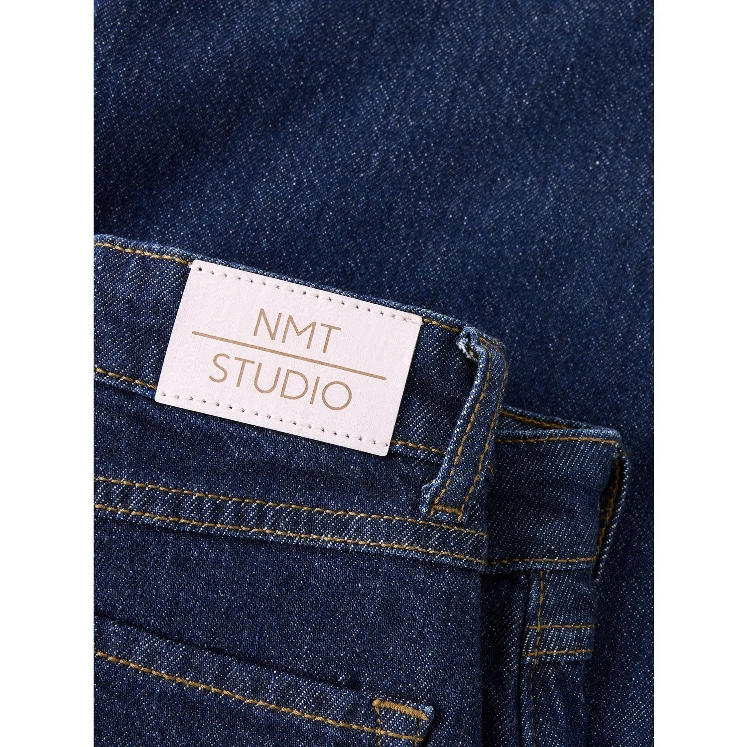 Reliable Choice Name It Dark Blue Denim Unwashed Nkfbella Hw W Pleat Jeans 3020-Az L Noos