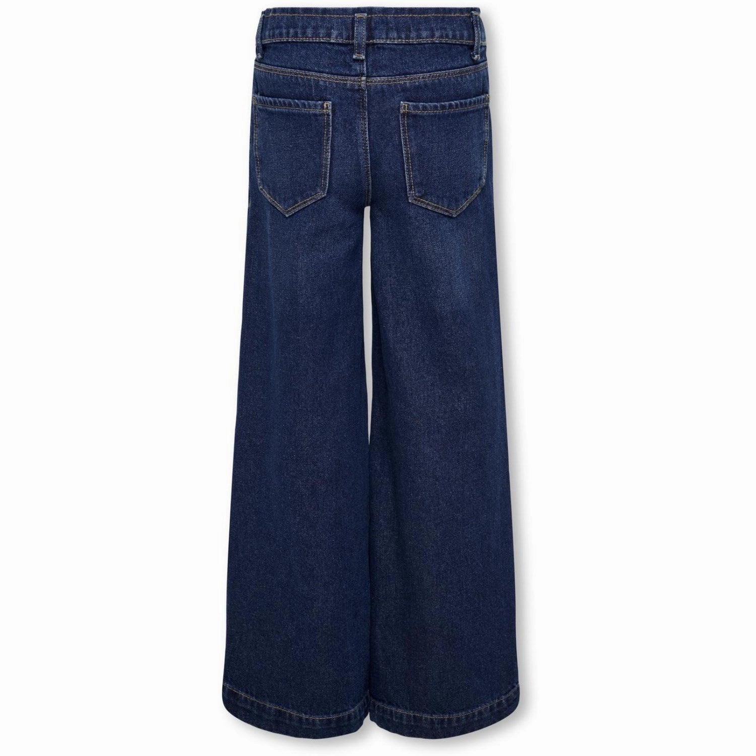 kids ONLY Dark Blue Denim Comet Wide Denim Pim Jeans Noos elastic waistband Secure Closure System