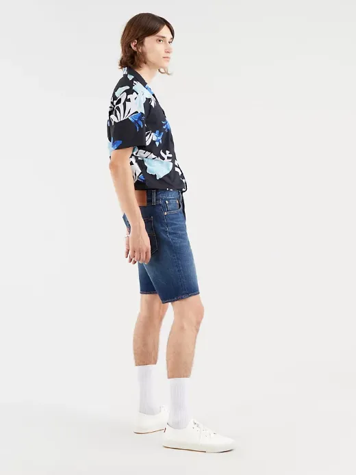 Levi's 501 pantaloncino da uomo con orlo 365120139 indaco medio Travel Light