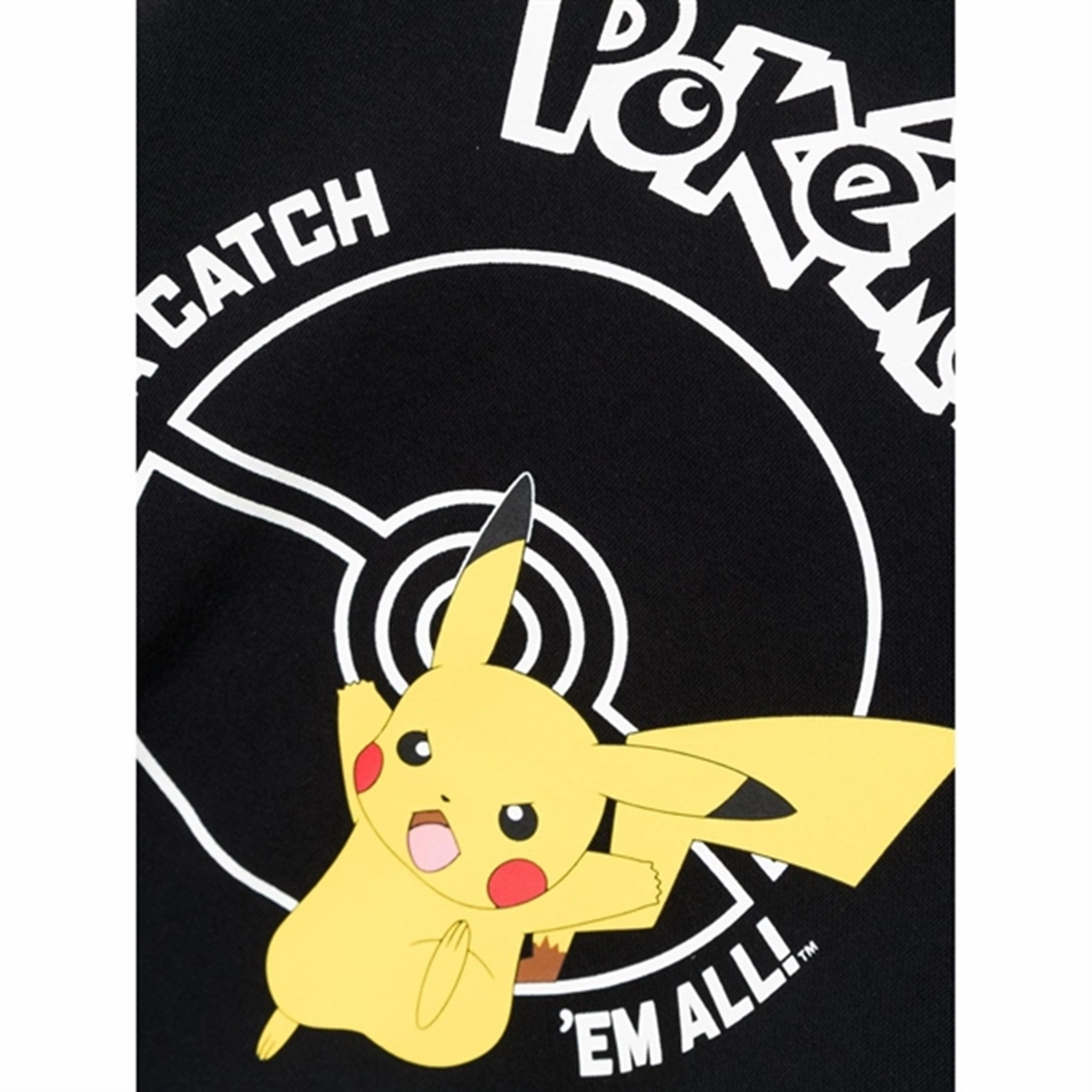 Soft Fleece Lining Fleece like Name it Black Noscar Pokemon Sweatshirt Noos