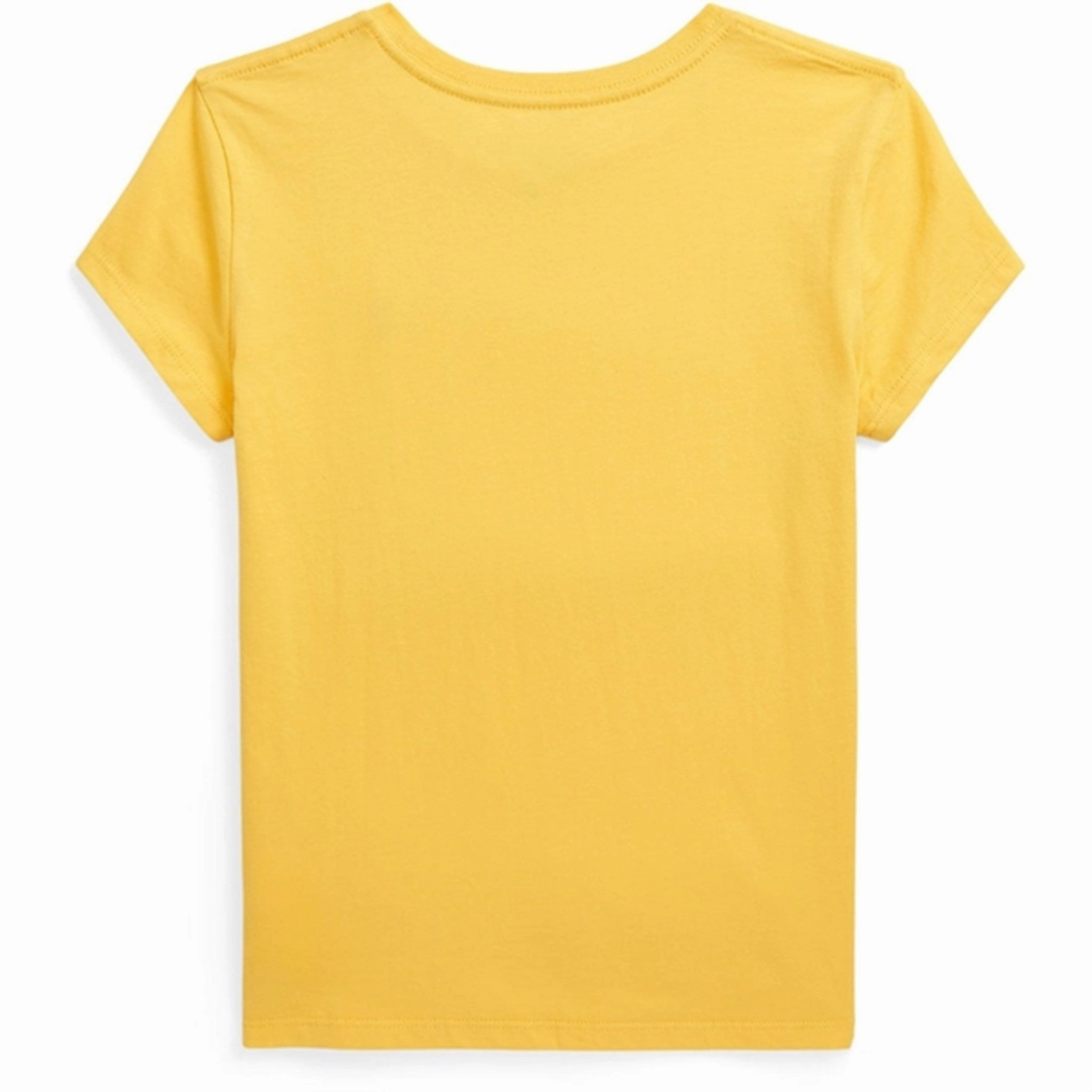 All-Purpose Comfort Casual Essentials Wear Polo Ralph Lauren Girls T-Shirt Chrome Yellow W/ Bright Pink