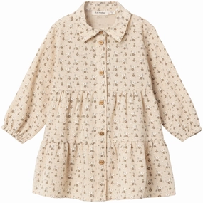 Lil'Atelier Sheer Bliss Lacy Loose Dress Light and Comfortable