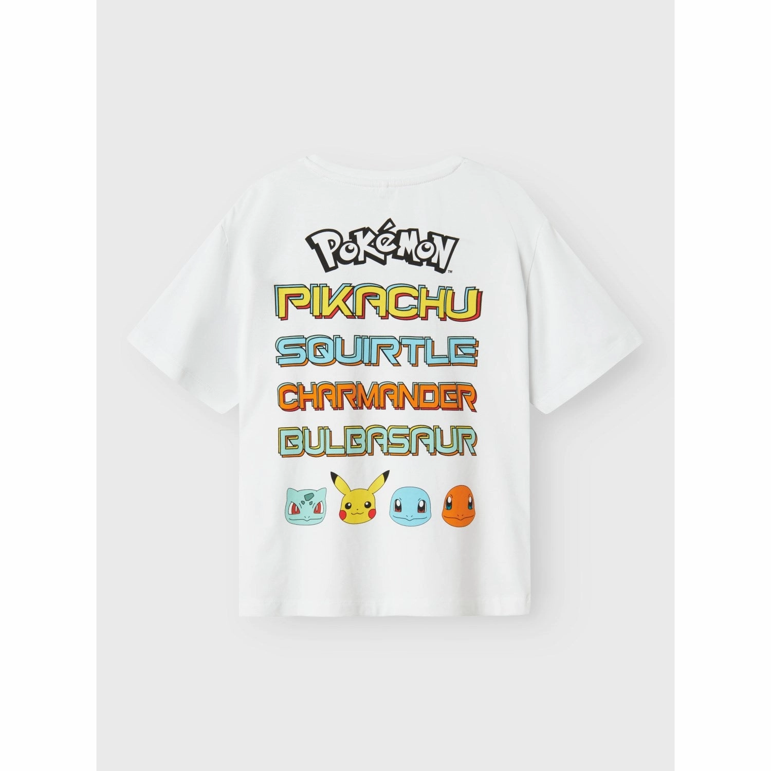 UV Protective Coating Cozy Comfort Look Name It Bright White Mat Pokemon Regular T-Shirt