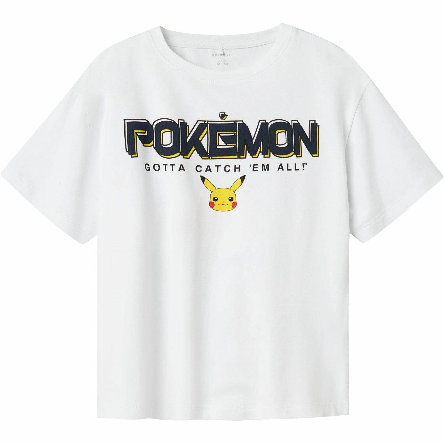 Name It Bright White Mat Pokemon Regular T-Shirt Effortless Look