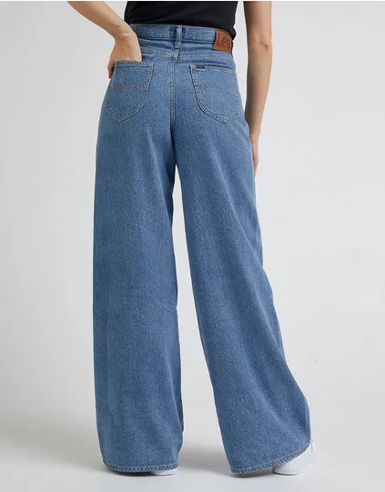 Lee Pantalone jeans da donna Drew Loose L32AHOB60 in the glory Air Comfort