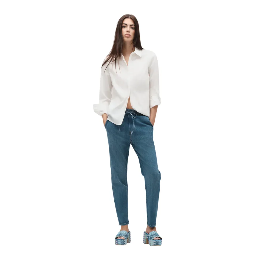 High Rise Design Griffai pantalaccio da donna DGP6313 denim