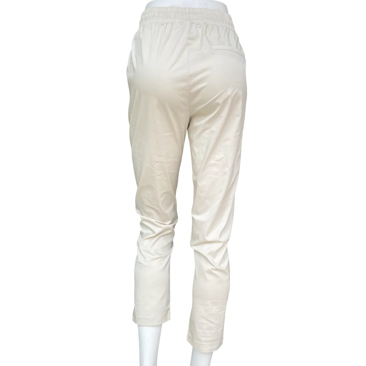 ThermalRegulation Griffai pantalone da donna in tessuto tecnico con elastico e laccio in vita DGP6306 beige