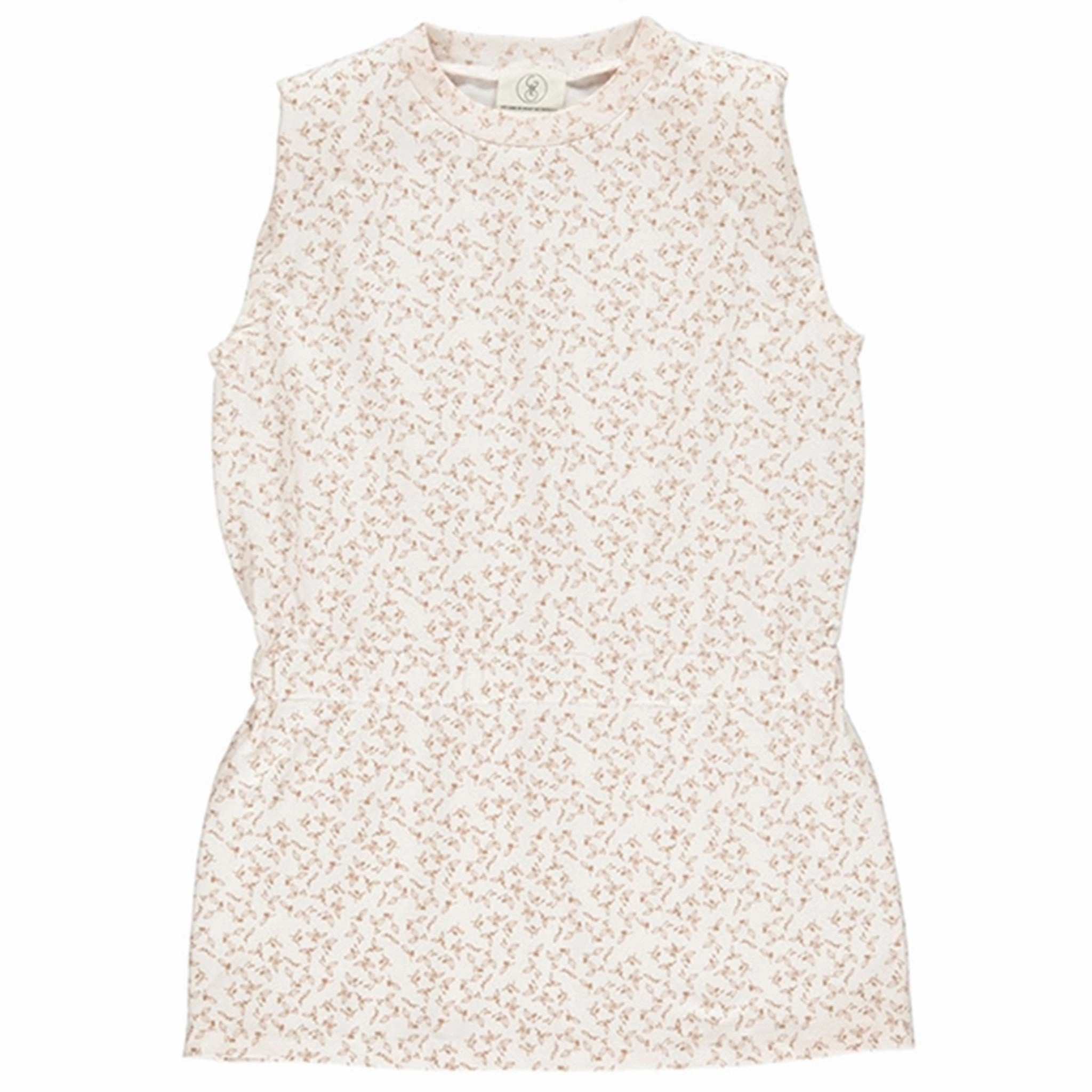 Casual Must-Have All-Season Wear Gro Rose Cream Ally Summer Dress